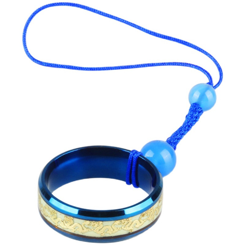 Prsten za uže za mobitel Kopča Metalni prsten od titanijskog čelika Kineski stil Kratka osobnost Kreativni lanac Ženski uže