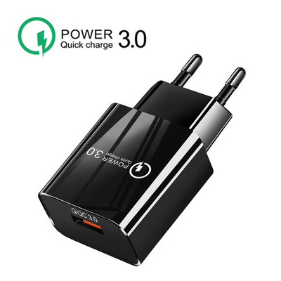 Încărcător rapid QC 3.0 Adaptor USB Cablu USB tip C pentru Motorola Moto G10 G30 G8 G9 Play One Vision LG Velvet încărcător pentru telefon mobil