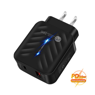 Încărcător USB 20W PD QC Încărcător rapid pentru telefon pentru iPhone 13 pro max 12 11 Pro Max X Xs Xr 7 AirPods iPad Huawei Xiaomi LG Samsung