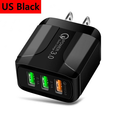 Încărcător USB Olaf QC3.0 Încărcare rapidă 3.0 Adaptor de încărcare rapidă pentru telefon mobil pentru iphone Samsung Încărcător de perete portabil universal