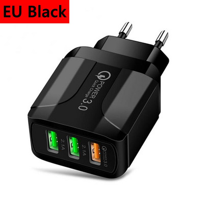 Încărcător USB Olaf QC3.0 Încărcare rapidă 3.0 Adaptor de încărcare rapidă pentru telefon mobil pentru iphone Samsung Încărcător de perete portabil universal