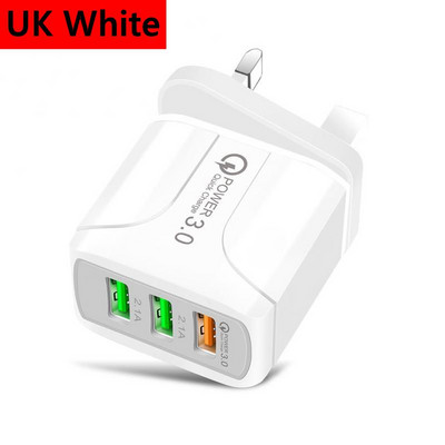 Încărcător USB Olaf QC3.0 Încărcare rapidă 3.0 Adaptor de încărcare rapidă pentru telefon mobil pentru iphone Samsung Încărcător de perete portabil universal