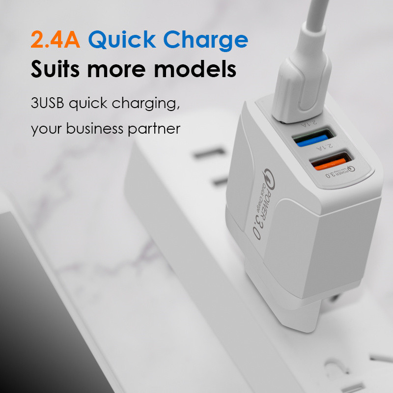 Olaf QC3.0 USB punjač Quick Charge 3.0 Adapter za brzo punjenje mobilnog telefona za iphone Samsung univerzalni prijenosni zidni punjač