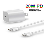 Nou încărcător PD de 20W pentru Iphone 13 12 Cablu USB-C Adaptor de alimentare Încărcător UK/SUA/UE Încărcător rapid pentru telefon inteligent pentru Samsung S10 C2C