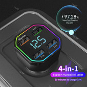 Încărcător auto USB PD 66W Adaptor pentru telefon USB tip C Încărcare rapidă pentru mașină pentru iPhone 13 Pro Xiaomi Huawei Samsung Încărcător rapid pentru mașină