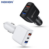 Încărcător auto PD 20W Încărcător telefon auto USB tip C Încărcare rapidă în mașină Adaptor USB-C pentru mobil Xiaomi Note 11 iPhone 13 12 QC 3.0