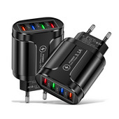 Încărcare rapidă 3.0 pentru încărcător iPhone Încărcare rapidă de perete pentru Samsung S10 S9 S8 mufă Xiaomi Mi Huawei Adaptor încărcătoare pentru telefoane mobile