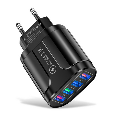 Încărcare rapidă 3.0 pentru încărcător iPhone Încărcare rapidă de perete pentru Samsung S10 S9 S8 mufă Xiaomi Mi Huawei Adaptor încărcătoare pentru telefoane mobile