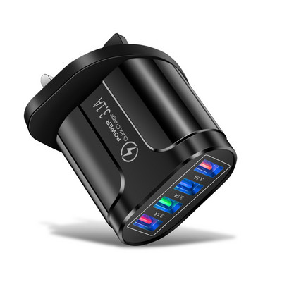 Încărcare rapidă 3.0 pentru încărcător iPhone Încărcare rapidă de perete pentru Samsung S10 S9 S8 mufă Xiaomi Mi Huawei Adaptor încărcătoare pentru telefoane mobile