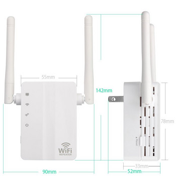 RYRA WiFi Repeater WiFi Range Extender 300M 1200Mbps WiFi Amplifie With Long Range Extender 5G Wi-Fi Signal Amplifier Router