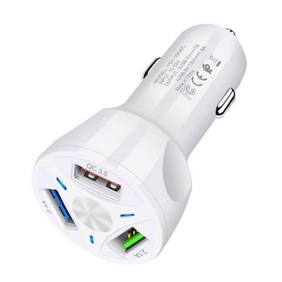 Încărcător auto USB tip C Încărcare rapidă PD Adaptor USB pentru telefon auto în mașină pentru iPhone 13 Pro Xiaomi Huawei Samsung Încărcător rapid auto