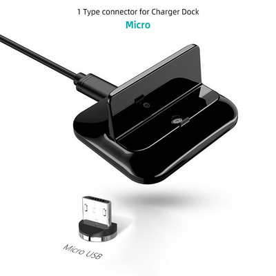 Dock de încărcare rapidă pentru dispozitivele cu suport pentru telefonul mobil Samsung iPhone se vor bucura de viteze rapide de încărcare Adaptor cablu micro tip C