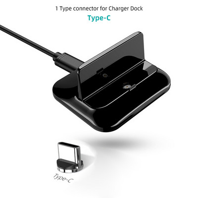 Dock de încărcare rapidă pentru dispozitivele cu suport pentru telefonul mobil Samsung iPhone se vor bucura de viteze rapide de încărcare Adaptor cablu micro tip C