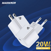 Încărcător portabil USB C 20W Tpye C Încărcare rapidă pentru Air/iPhone 13 Xiaomi Huawei Samsung QC 3.0 Adaptor încărcător PD pentru telefon mobil