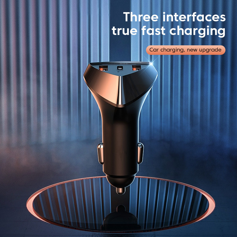 58W PD Charger Car Charger Quick Charger 4.0 QC3.0 Type C Προσαρμογέας τηλεφώνου αυτοκινήτου γρήγορης φόρτισης για iPhone 14 13 Pro Huawei Xiaomi Samsung