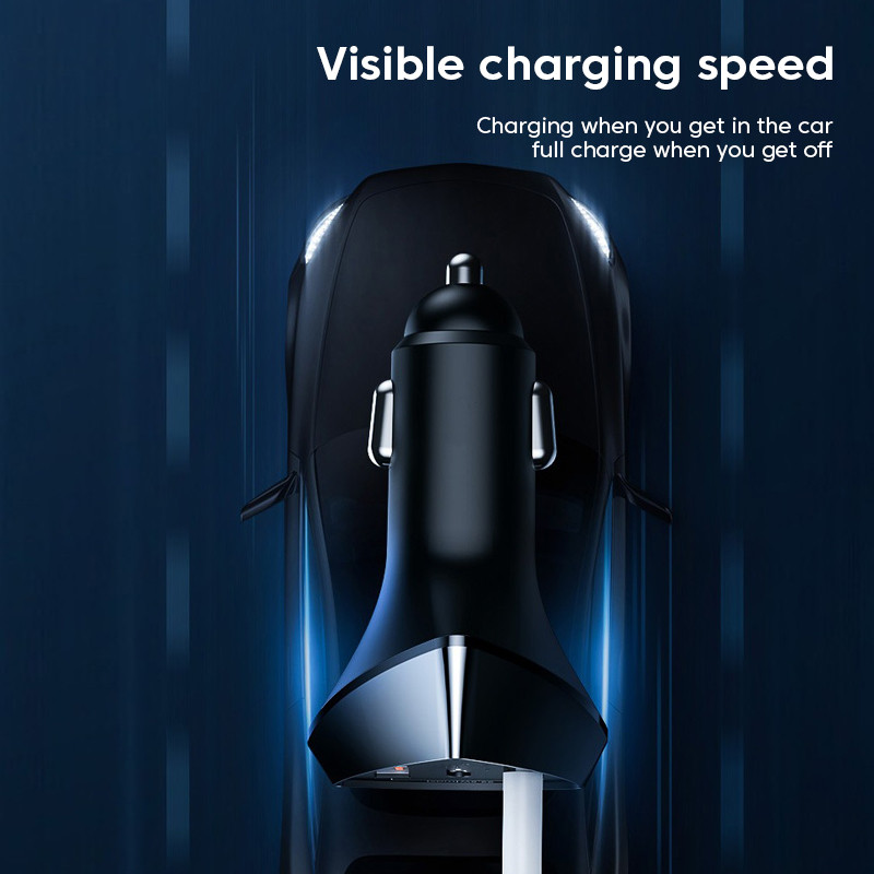 58W PD Charger Car Charger Quick Charger 4.0 QC3.0 Type C Προσαρμογέας τηλεφώνου αυτοκινήτου γρήγορης φόρτισης για iPhone 14 13 Pro Huawei Xiaomi Samsung