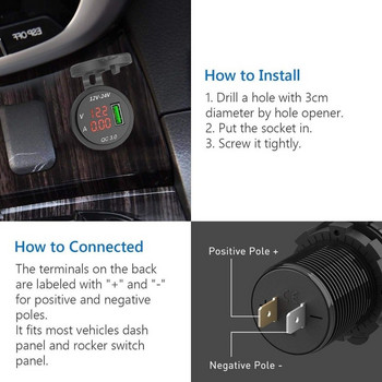 Υποδοχή αναπτήρα αυτοκινήτου Διπλός φορτιστής USB για κινητό τηλέφωνο Universal Socket Adapter με κάλυμμα φορτιστή
