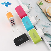 3 porturi 5V 2A Încărcător USB Adaptor de curent pentru telefon de perete de călătorie pentru iPhone 14 13 Xiaomi 12 Samsung Huawei Priza portabilă UE SUA