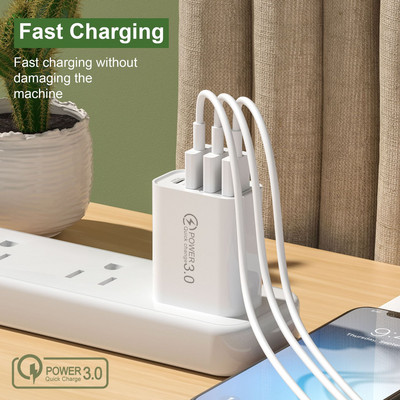 Tutew PD 20W USB Type C lādētājs iPhone 13 12 Pro Max Samsung 36W Fast Charge QC3.0 Type-C lādētājs Tālruņa uzlādes adapteris