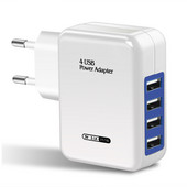 Încărcare rapidă Încărcător USB de 12 W pentru iPhone Încărcător 4 Încărcare USB de perete pentru încărcare rapidă pentru iPhone Samsung Xiaomi