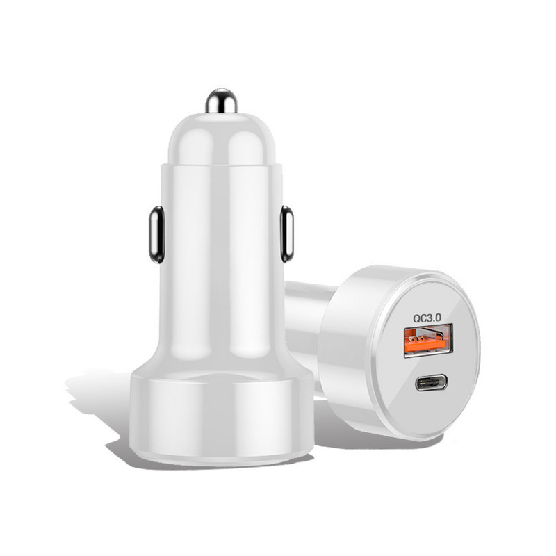 Olaf Mini Car Charger QC 3.0 PD 3.0 Fast Charging Phone Adapter for iPhone Huawei Samsung Xiaomi Universal Car Phone Charger