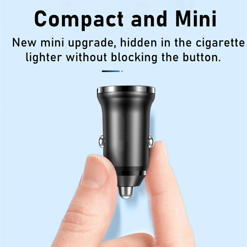 48W PD auto punjač USB tip C brzo punjenje auto adapter za telefon za iPhone 13 12 14 Xiaomi Huawei Samsung S21 S22 Quick Charge 3.0