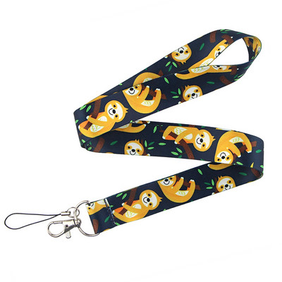 JF860 șnur curea pentru gât broasca țestoasă de mare pentru cărți de identitate Lanț cheie Suport insignă USB Breloc breloc frânghie DIY Lariat șnur frânghie