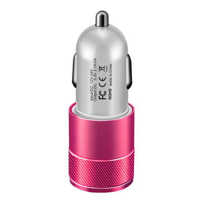 Încărcător auto USB SUPTEC Telefon mobil universal 2A Încărcător rapid USB dual pentru iPhone XS X 8 Huawei Xiaomi Mini Adaptor Încărcător auto