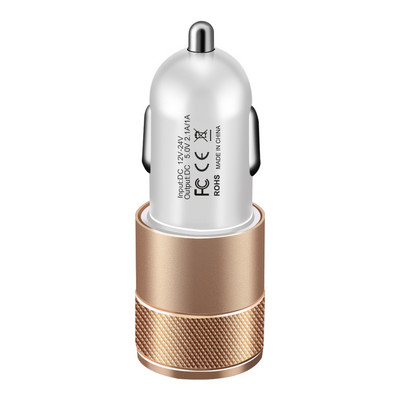 Încărcător auto USB SUPTEC Telefon mobil universal 2A Încărcător rapid USB dual pentru iPhone XS X 8 Huawei Xiaomi Mini Adaptor Încărcător auto