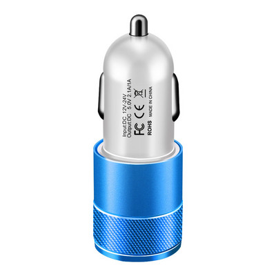 Încărcător auto USB SUPTEC Telefon mobil universal 2A Încărcător rapid USB dual pentru iPhone XS X 8 Huawei Xiaomi Mini Adaptor Încărcător auto