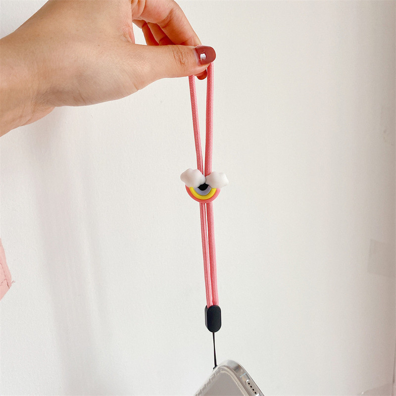 Riputage randmepael käepael Mobiiltelefoni kaelapael iPhone 14 13 jaoks universaalne armas käerihmade ümbris Samsungile