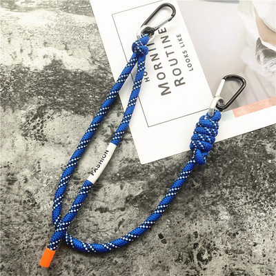Snur Culori contrastante Snururi Fluorescent Plasă Landyard Personalitate Geanta Curea Pantaloni Accesorii de decorare Snur