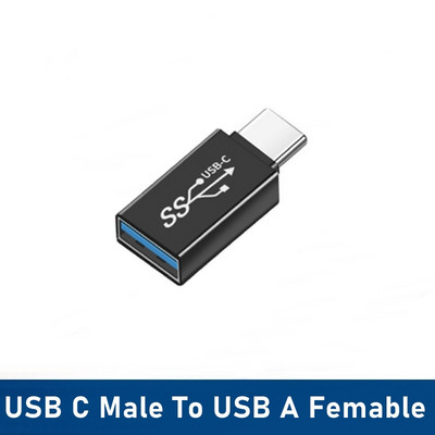 Adaptor universal OTG tip C USB C mascul la Micro USB mamă Convertor USB-C pentru Macbook Samsung Note 20 Ultral Conector Huawei