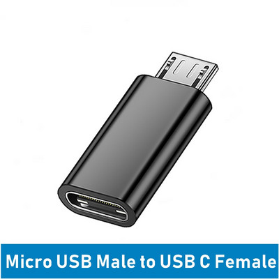 Adaptor universal OTG tip C USB C mascul la Micro USB mamă Convertor USB-C pentru Macbook Samsung Note 20 Ultral Conector Huawei