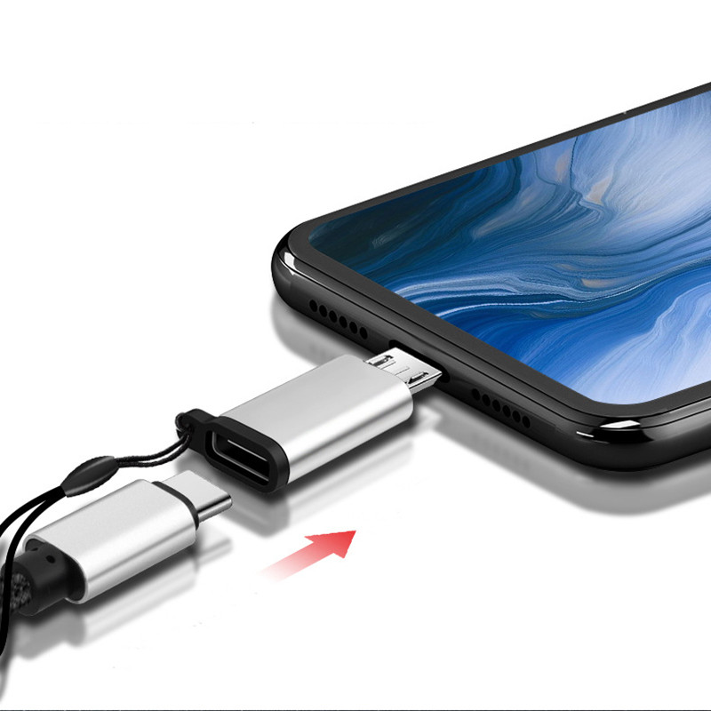 USB tip-C adapter tipa C na mikro USB ženski u muški pretvarači za Xiaomi Samsung punjač podatkovni kabel USBC USB C adapter