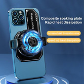 Univerzális mobiltelefon hűtőventillátor radiátor félvezető telefonhűtő játék Mini Cool hűtőborda iPhone-hoz Samsung Xiaomi