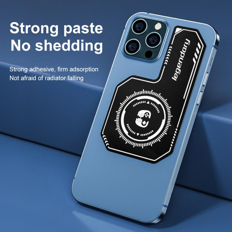 Universalus mobiliojo telefono aušinimo ventiliatoriaus radiatorius puslaidininkinis telefono aušintuvas Žaidimas Mini Cool radiatorius, skirtas iPhone Samsung Xiaomi