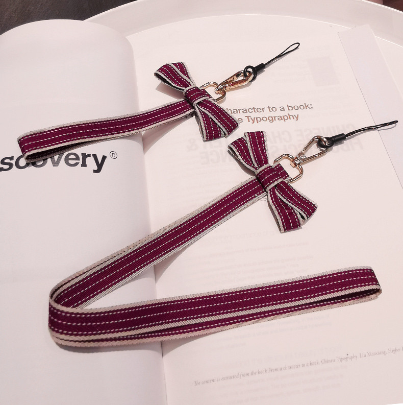 Remeni za mobilne telefone Leptir mašna ukras Uže za vješanje Anti-gubljenje Vrpca za vrat Remen za vješanje uže za vrat za Huawei telefon
