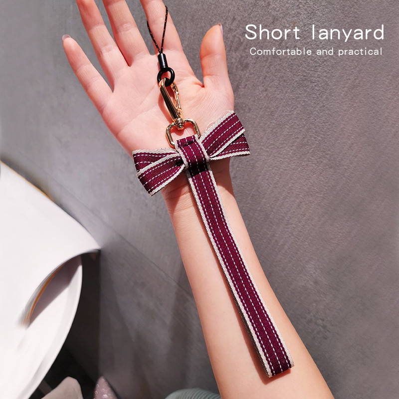 Remeni za mobilne telefone Leptir mašna ukras Uže za vješanje Anti-gubljenje Vrpca za vrat Remen za vješanje uže za vrat za Huawei telefon