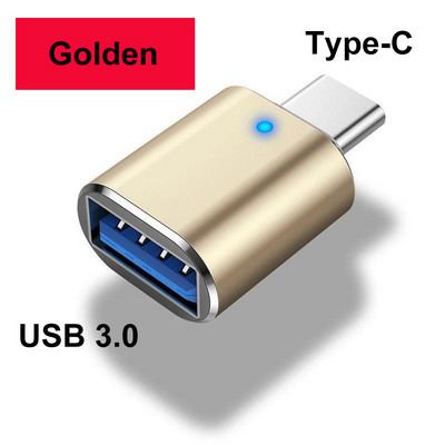 VYOPBC LED USB 3.0 prie C tipo adapterio OTG prie USB C USB-A prie mikro USB Type-C moteriško jungties, skirtos Samsung Xiaomi POCO adapteriams