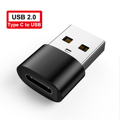 VYOPBC LED USB 3.0 prie C tipo adapterio OTG prie USB C USB-A prie mikro USB Type-C moteriško jungties, skirtos Samsung Xiaomi POCO adapteriams