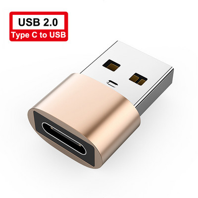 VYOPBC LED USB 3.0 prie C tipo adapterio OTG prie USB C USB-A prie mikro USB Type-C moteriško jungties, skirtos Samsung Xiaomi POCO adapteriams