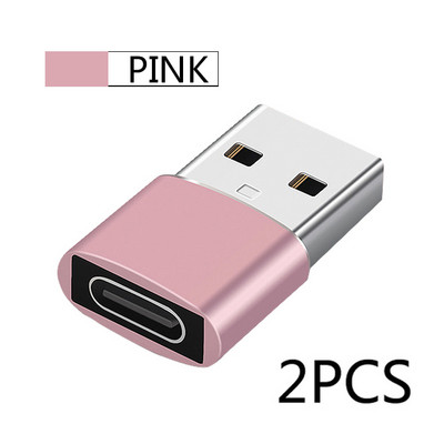 2 buc. Adaptor USB la tip C OTG USB USB-C mascul la Micro USB tip c Femeie Convertor pentru Macbook Samsung S20 Conector USBC OTG