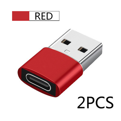 2 buc. Adaptor USB la tip C OTG USB USB-C mascul la Micro USB tip c Femeie Convertor pentru Macbook Samsung S20 Conector USBC OTG
