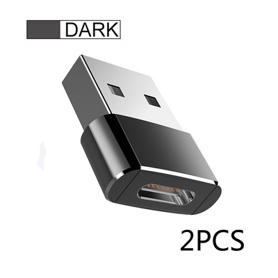 2 buc. Adaptor USB la tip C OTG USB USB-C mascul la Micro USB tip c Femeie Convertor pentru Macbook Samsung S20 Conector USBC OTG