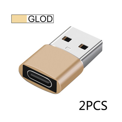 2 buc. Adaptor USB la tip C OTG USB USB-C mascul la Micro USB tip c Femeie Convertor pentru Macbook Samsung S20 Conector USBC OTG