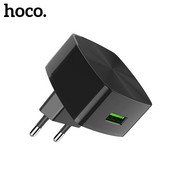 HOCO 18W USB încărcător pentru telefon Adaptor portabil de perete de călătorie QC 3.0 mufă de încărcare rapidă pentru Samsung Xiaomi iPhone 14 13 12 Pro Max