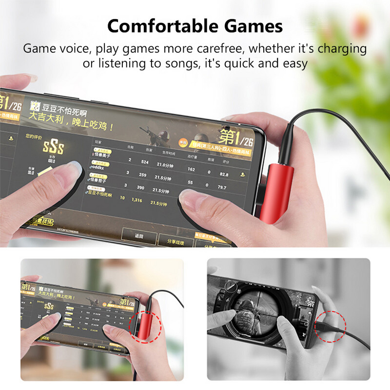 Μετατροπέας ακουστικών τύπου C σε 3,5 mm Καλώδιο προσαρμογέα ήχου Τύπος USB C σε 3,5 mm Καλώδιο μετατροπέα ακουστικών Aux τύπου C