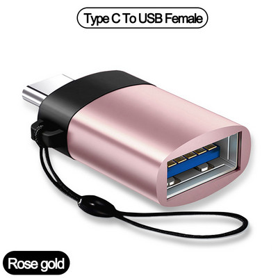 Adaptor tip C la Micro-SD TF Adaptoare OTG USB Cititor de carduri de memorie inteligent Adaptor Micro USB la tip C Micro-SD pentru Macbook Xiaomi