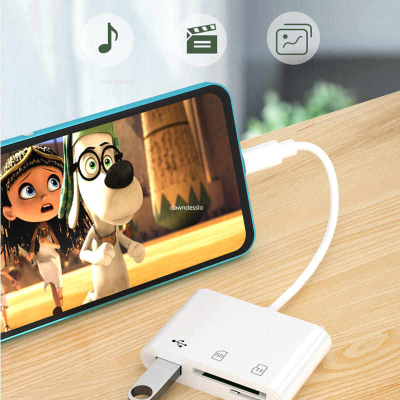 Tip-C mikro adapter TF CF SD čitač memorijske kartice Writer Compact Flash USB-C za IPad Pro Huawei za Macbook USB tip c adapter